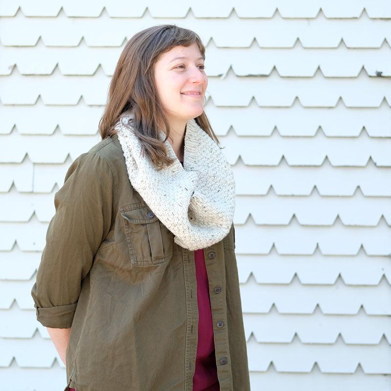 Lucy's Recycled Yarn Collective Cowl