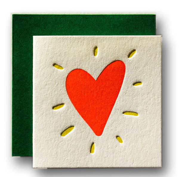 Ladyfingers Letterpress Mini Card