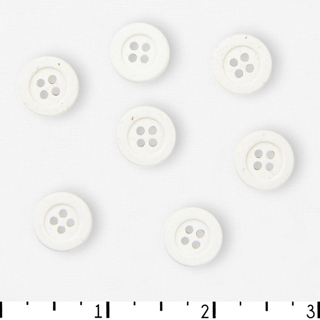 Textile Garden Cotton Button 11mm, 15mm - Cotton Button 11mm, 15mm - undefined Fancy Tiger Crafts Co-op