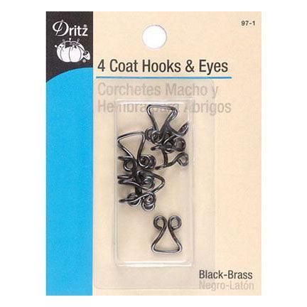 Dritz Dritz Coat Hooks and Eyes - Dritz Coat Hooks and Eyes - undefined Fancy Tiger Crafts Co-op