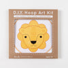 Kiriki Press Little Lion Hoop Art Kit - Little Lion Hoop Art Kit - undefined Fancy Tiger Crafts Co-op