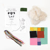 Heron Hill Stitch Co Purl the Fancy Tiger Felt Stitching Kit - Purl the Fancy Tiger Felt Stitching Kit - undefined Fancy Tiger Crafts Co-op