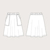 The Assembly Line Elastic Waist Skirt Mini - Elastic Waist Skirt Mini - undefined Fancy Tiger Crafts Co-op